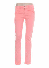 Pantalon slim taille basse taille basse rose COUTURIST femme