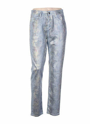 Pantalon slim skinny taille normale bleu COUTURIST femme