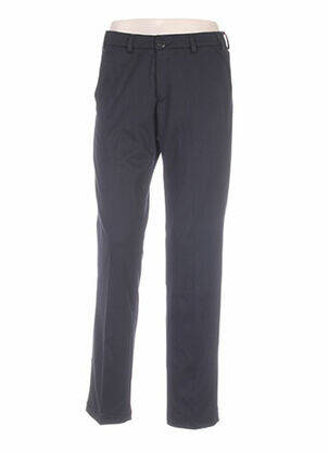 Pantalon droit fermeture zippée sous rabat boutonné taille normale noir COUTURIST femme