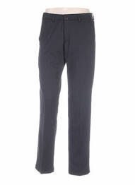 Pantalon droit fermeture zippée sous rabat boutonné taille normale noir COUTURIST femme