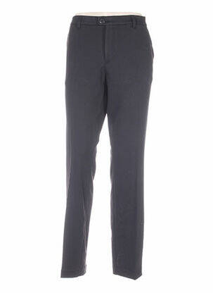 Pantalon droit fermeture zippée sous rabat boutonné taille basse noir COUTURIST femme