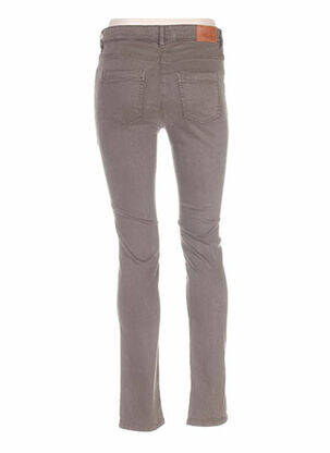 Pantalon slim taille basse taille basse marron COUTURIST femme