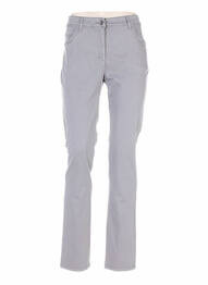 Pantalon droit stretch taille basse gris COUTURIST femme