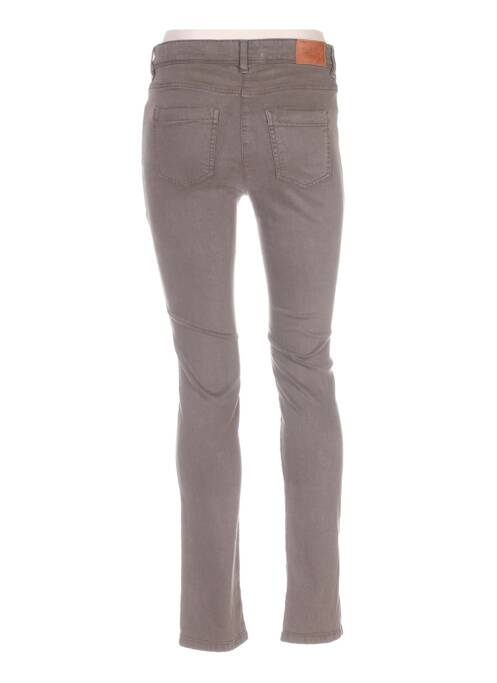 Pantalon slim marron COUTURIST pour femme