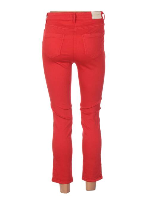 Pantalon droit rouge COUTURIST pour femme