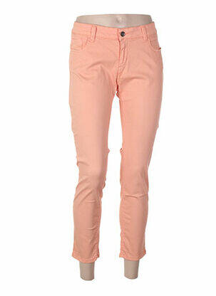 Pantalon slim taille basse taille basse orange COUTURIST femme