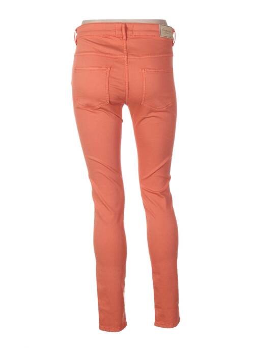 Pantalon slim skinny taille haute orange COUTURIST femme