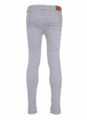 Pantalon slim stretch taille basse gris COUTURIST homme