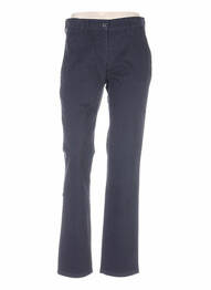 Pantalon chino taille basse taille basse bleu COUTURIST femme