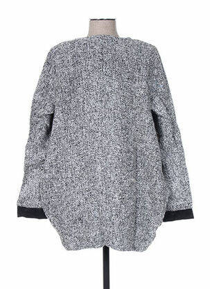 Veste casual finition intérieure doublée gris ANNE TURTAUT femme