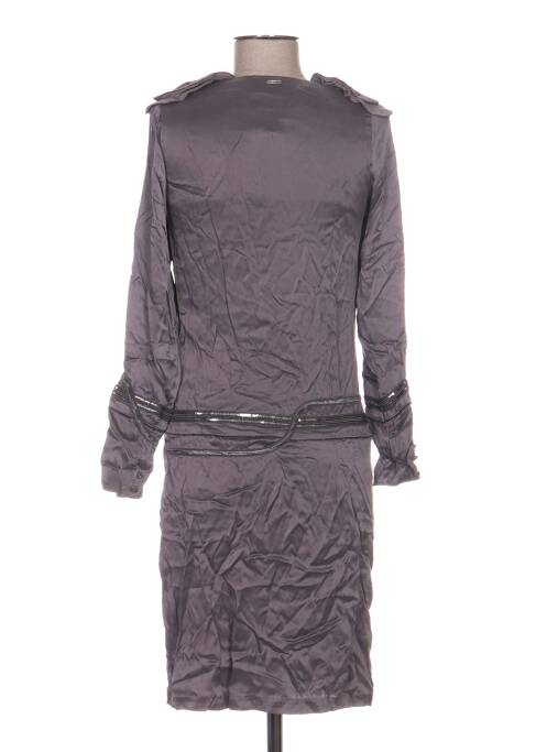 Robe mi-longue gris ANNE TURTAUT pour femme