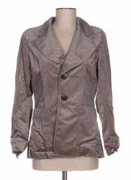 Blazer poches marron ANNE TURTAUT femme