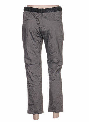 Pantalon droit taille élastique gris ANNE TURTAUT femme