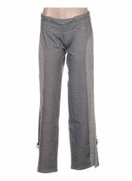 Pantalon droit coupe droite taille basse gris ANNE TURTAUT femme
