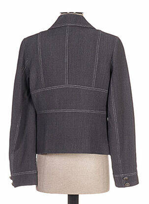 Veste casual epaulette gris QUATTRO femme