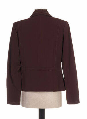 Veste casual epaulette marron QUATTRO femme