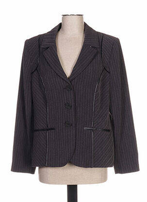 Veste casual epaulette gris QUATTRO femme