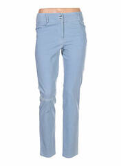 Jeans coupe slim bleu QUATTRO pour femme seconde vue