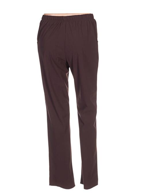 Pantalon droit marron QUATTRO pour femme