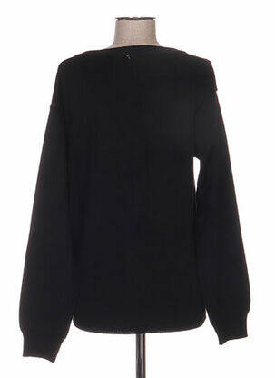 Gilet manches longues col v noir IMPACT homme