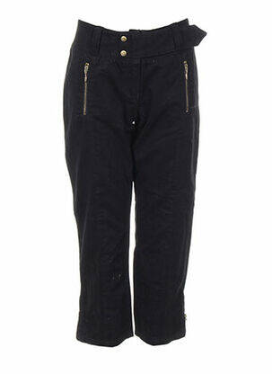 Pantacourt taille normale taille normale noir STK femme