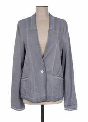 Gilet manches longues gris SANDWICH pour femme seconde vue