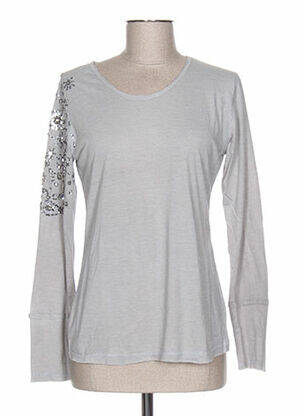T-shirt gris REDSOUL pour femme