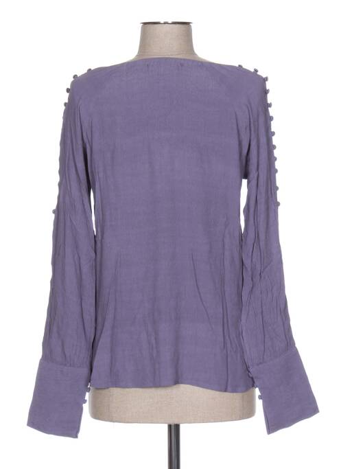 Blouse manches longues manches longues violet REDSOUL femme