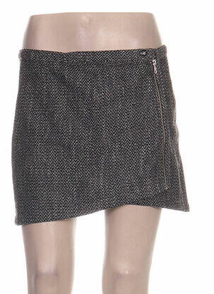 Jupe courte taille normale noir REDSOUL femme