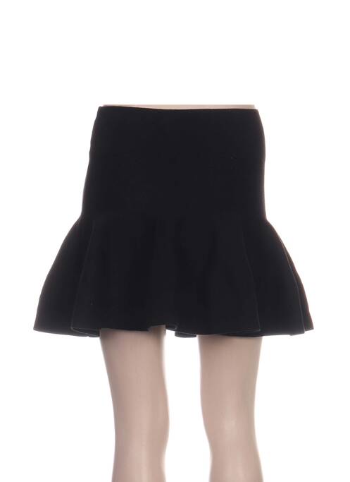 Jupe courte coupe évasée noir REDSOUL femme