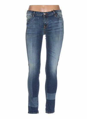 Jeans skinny taille basse taille basse bleu MARYLEY femme