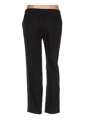 Pantalon droit taille élastique noir REDSOUL femme