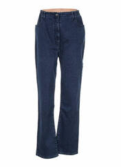 Jeans coupe droite bleu KANOPE pour femme seconde vue