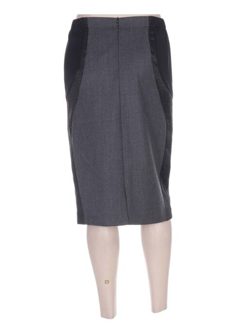 Jupe mi-longue gris KARTING pour femme