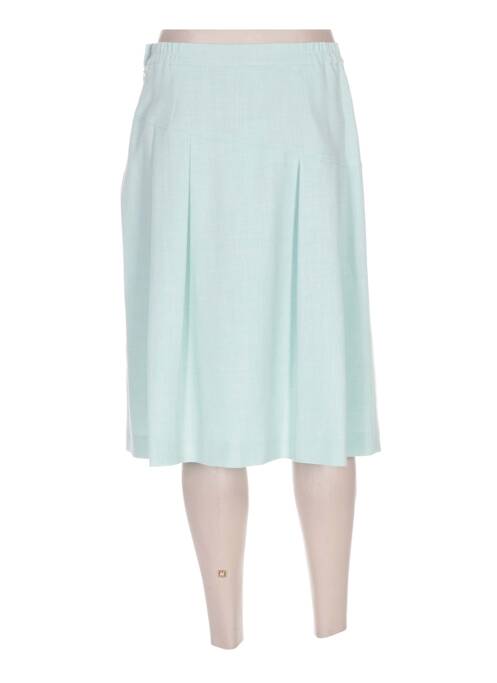 Jupe mi-longue vert KARTING pour femme