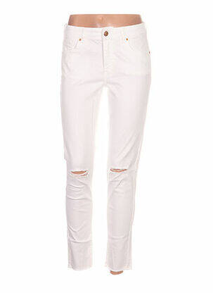 Jeans skinny blanc MINIMUM pour femme