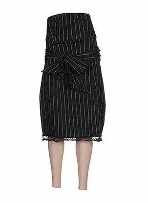 Robe courte noir ZOE LA FEE femme