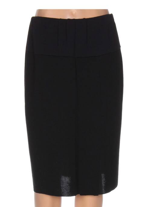 Jupe mi-longue noir FILEUSE D'ARVOR pour femme