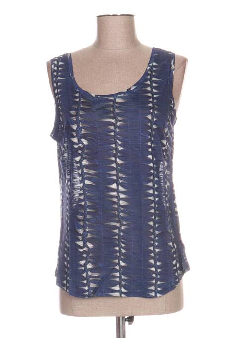 Débardeur bleu CHRISTIAN MARRY pour femme