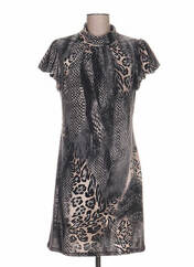 Robe mi-longue gris COSTURA 40 pour femme seconde vue