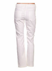 Pantalon droit blanc GELCO pour femme seconde vue