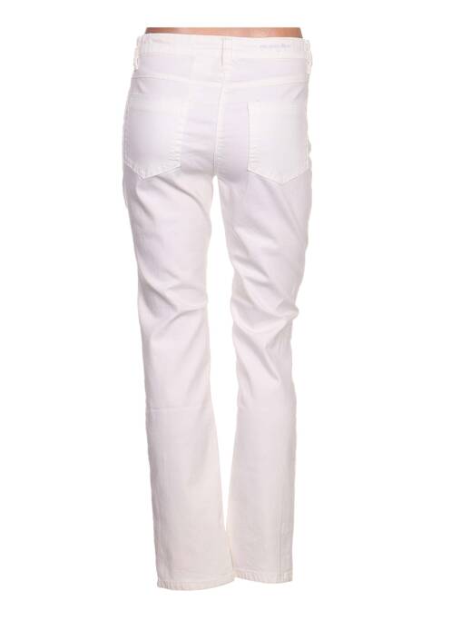 Pantalon droit blanc GELCO pour femme
