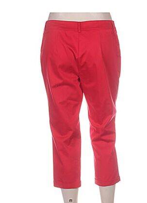 Pantacourt coupe droite taille normale rouge DIAMBRE femme