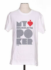 T-shirt blanc TPTK pour homme seconde vue