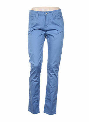 Pantalon slim bleu CARHARTT pour femme