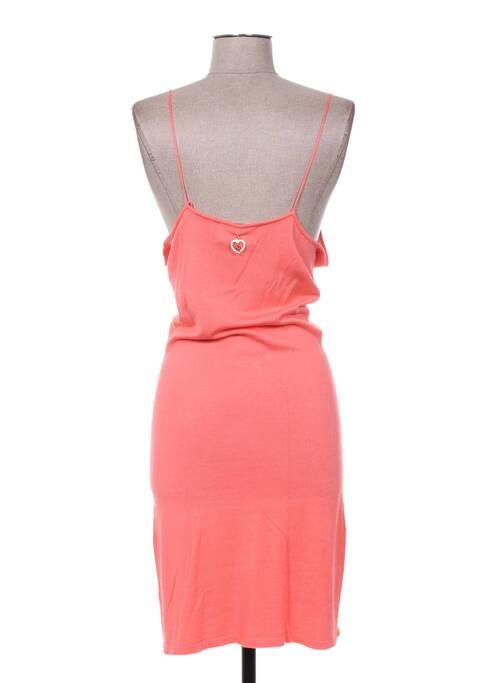 Robe courte orange MINE DE RIEN pour femme