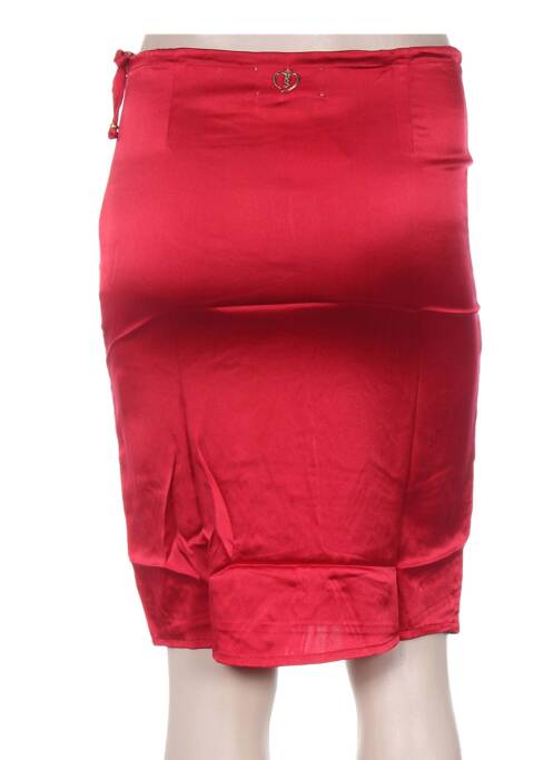 Jupe mi-longue rouge MINE DE RIEN pour femme