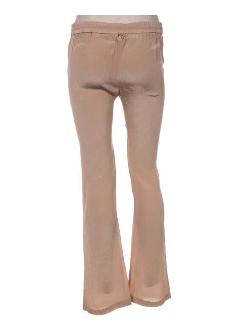 Pantalon droit beige MINE DE RIEN pour femme