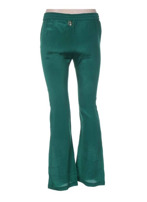 Pantalon droit vert MINE DE RIEN pour femme