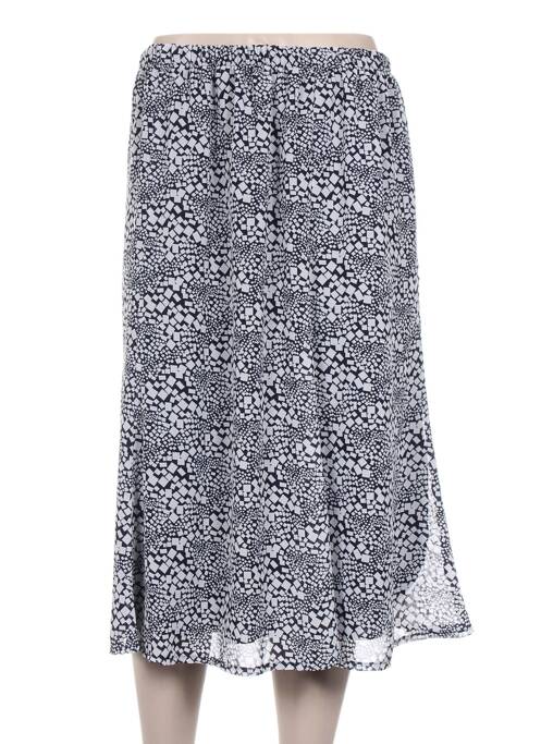 Jupe mi-longue bleu GEVANA pour femme